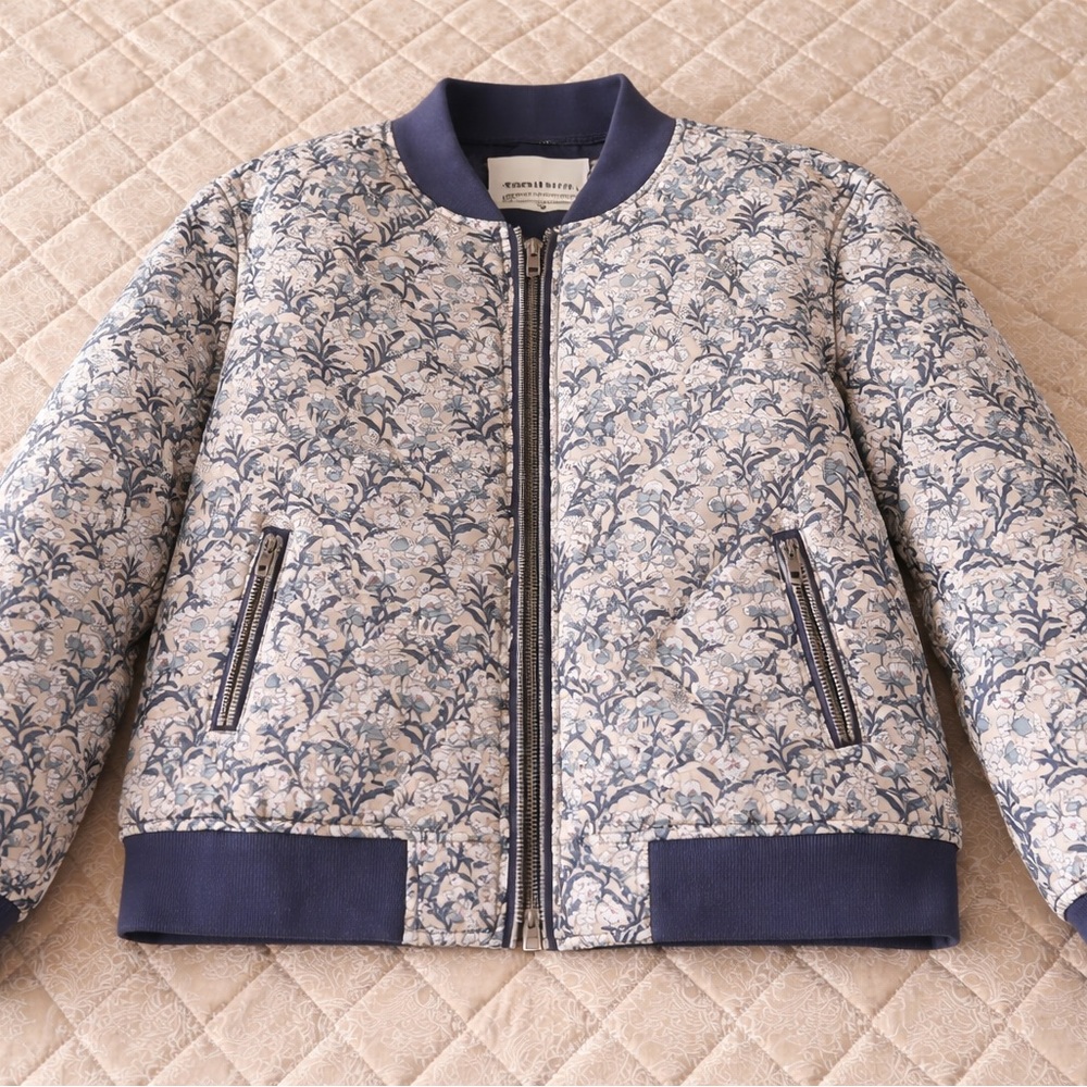 Bagatelle Quilted Jacket in Blue